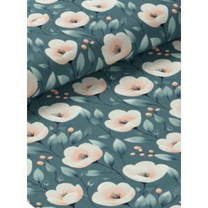  Tissu au mètre "Rêverie Florale" – Coton Oeko-Tex Mercerie des Princesses