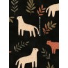  Tissu au mètre "Léopards" – Coton Oeko-Tex Mercerie des Princesses