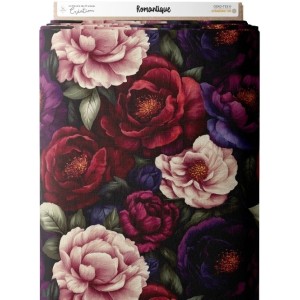 Tissu au mètre "Romantique" – Coton Oeko-Tex Mercerie des Princesses