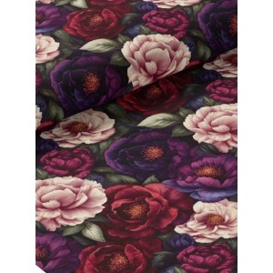  Tissu au mètre "Romantique" – Coton Oeko-Tex Mercerie des Princesses