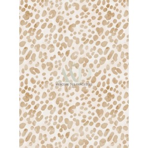  Tissu coton imprimé pour enfants Peau De Léopard  - Certifié Oeko-Tex® Mercerie des Princesses