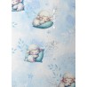  Tissu coton imprimé pour enfants Bébé Mouton Pastel Bleu - Certifié Oeko-Tex® Mercerie des Princesses