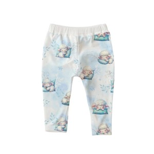  Tissu coton imprimé pour enfants Bébé Mouton Pastel Bleu - Certifié Oeko-Tex® Mercerie des Princesses