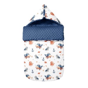  Tissu coton imprimé pour enfants Les Animaux Marins - Certifié Oeko-Tex® Mercerie des Princesses