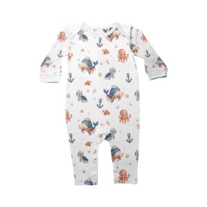  Tissu coton imprimé pour enfants Les Animaux Marins - Certifié Oeko-Tex® Mercerie des Princesses