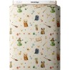 Tissu coton imprimé pour enfants Ecole de Magie - Certifié Oeko-Tex® Mercerie des Princesses