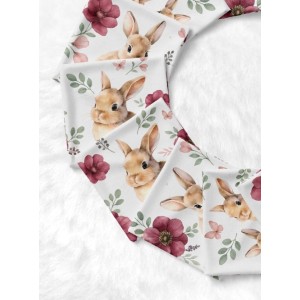 Panneau Lingettes Floral Bunny Garden