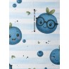  Tissu coton imprimé fruit Myrtilles- Certifié Oeko-Tex® Mercerie des Princesses