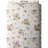 Tissu jungle pastel animaux bébé – Coton Oeko-Tex – Création couture enfant- Certifié Oeko-Tex® Mercerie des Princesses