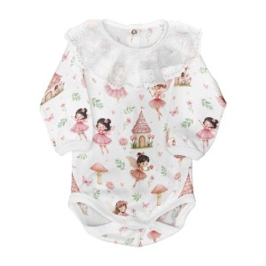  Tissu coton imprimé pour enfants Fairy Garden - Certifié Oeko-Tex® Mercerie des Princesses