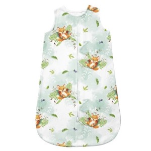  Tissu coton imprimé Renarde dans son hamac - Certifié Oeko-Tex® Mercerie des Princesses