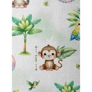 Tissu Aventures Tropicales - Tigre