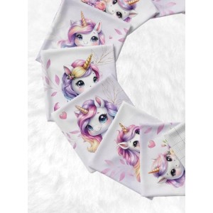 Lingettes Bébé Licorne Pastel Parme
