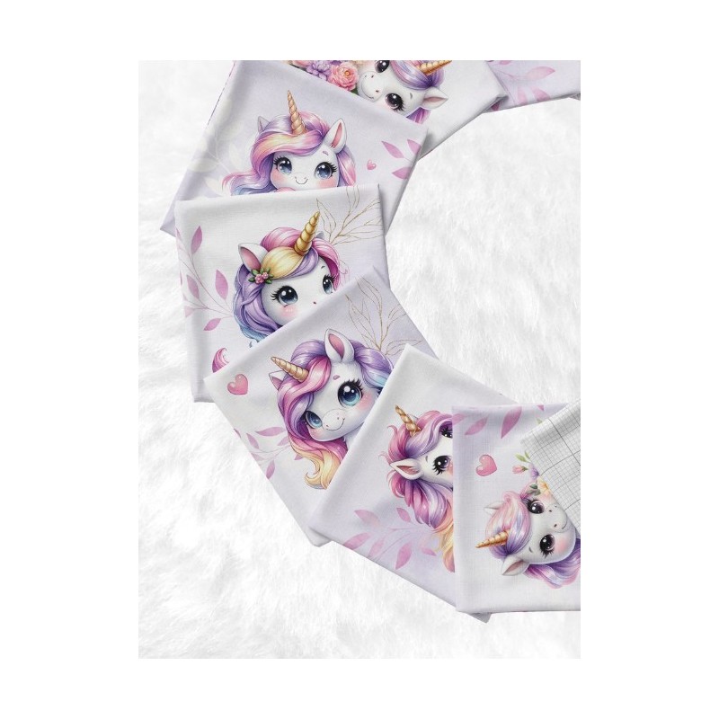 Lingettes Bébé Licorne Pastel Parme