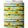 Tissu coton imprimé Sunflower - Certifié Oeko-Tex® Mercerie des Princesses