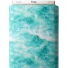 Tissu coton imprimé Océan - Certifié Oeko-Tex® Mercerie des Princesses