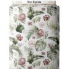  Tissu coton imprimé Fleurs Tropicales - Certifié Oeko-Tex® Mercerie des Princesses