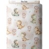 Tissu coton imprimé pour enfants Dino Boho - Certifié Oeko-Tex® Mercerie des Princesses