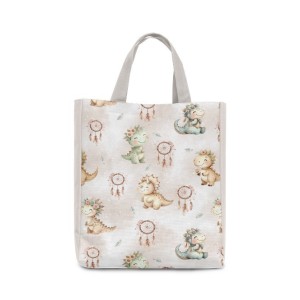  Tissu coton imprimé pour enfants Dino Boho - Certifié Oeko-Tex® Mercerie des Princesses