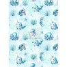  Tissu Océan Baby motif mer enfant Oeko-Tex® Mercerie des Princesses