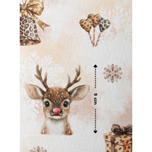  Tissu Christmas Leopard enfant Oeko-Tex® Mercerie des Princesses