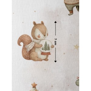 Tissu Christmas Vintage enfant Oeko-Tex® Mercerie des Princesses