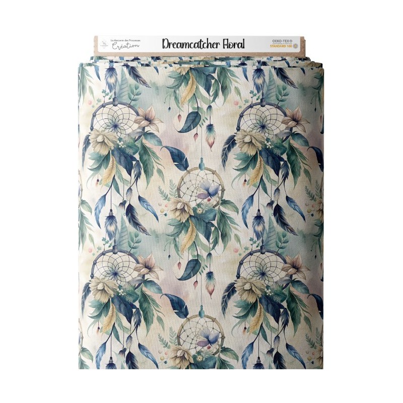 Tissu Dreamcatcher Floral Oeko-Tex® Mercerie des Princesses