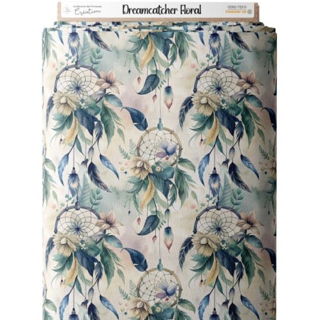 Tissu Dreamcatcher Floral Oeko-Tex® Mercerie des Princesses