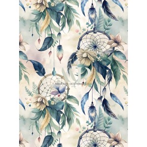  Tissu Dreamcatcher Floral Oeko-Tex® Mercerie des Princesses