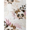 Tissu "Panda Léopard" Oeko-Tex® Mercerie des Princesses