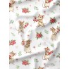  Tissu Souris et Framboises motif animal enfant Oeko-Tex® Mercerie des Princesses