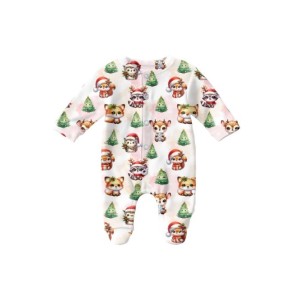  Tissu Christmas Forest motif animaux de la forêt enfant Oeko-Tex® Mercerie des Princesses