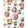  Tissu Christmas Forest motif animaux de la forêt enfant Oeko-Tex® Mercerie des Princesses
