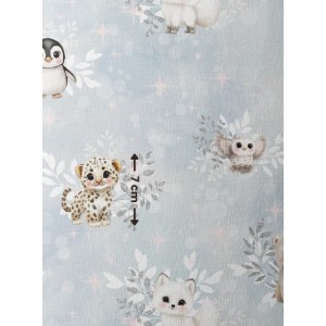  Tissu Arctics Animals motif animaux de la banquise enfant Oeko-Tex® Mercerie des Princesses