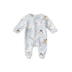  Tissu Arctics Animals motif animaux de la banquise enfant Oeko-Tex® Mercerie des Princesses