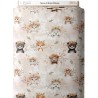 Tissu coton Animaux de la forêt d'automne enfant Oeko-Tex® Mercerie des Princesses