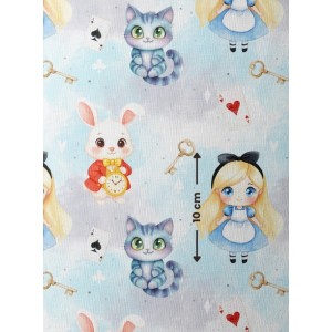  Tissu coton imprimé pour enfants Pays des Rêves - Certifié Oeko-Tex® Mercerie des Princesses