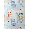  Tissu coton imprimé pour enfants Pays des Rêves - Certifié Oeko-Tex® Mercerie des Princesses