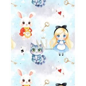  Tissu coton imprimé pour enfants Pays des Rêves - Certifié Oeko-Tex® Mercerie des Princesses