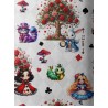  Tissu coton imprimé pour enfants Pays des Merveilles - Certifié Oeko-Tex® Mercerie des Princesses
