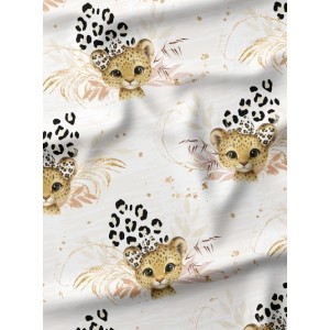  Tissu "Petit Léopard" Oeko-Tex® Mercerie des Princesses