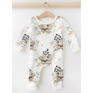  Tissu "Petit Koala Léopard" Oeko-Tex® Mercerie des Princesses