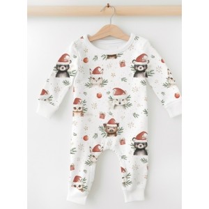  Tissu "Woodland Christmas" Oeko-Tex® Mercerie des Princesses