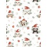  Tissu "Woodland Christmas" Oeko-Tex® Mercerie des Princesses