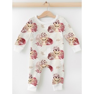  Tissu lionceau bordeaux – Motif aquarelle savane – Tissu coton Oeko-Tex bébé et enfant Mercerie des Princesses