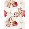  Tissu lionceau bordeaux – Motif aquarelle savane – Tissu coton Oeko-Tex bébé et enfant Mercerie des Princesses