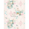  Tissu Petit Colibri Boho– Motif Aquarelle Colibri – Tissu coton Oeko-Tex bébé et enfant Mercerie des Princesses