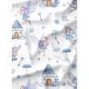  Tissu coton imprimé pour enfants Winter Fairy - Certifié Oeko-Tex® Mercerie des Princesses