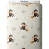 Tissu Petit Sorcier enfant Oeko-Tex® Mercerie des Princesses