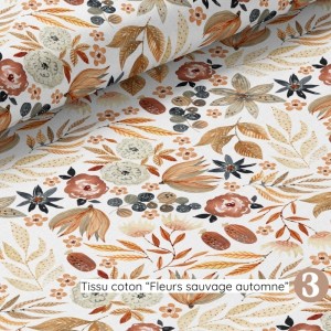  Coupons de tissu Beige Fat Quarters Coton Oeko-Tex